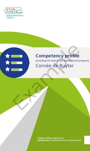 Competency profile example 20190916